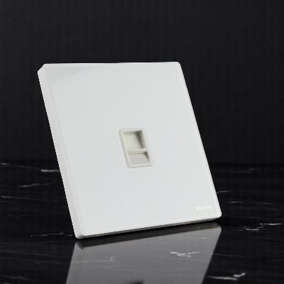 Picture of Belamy White Internet Socket | BE-158-SW-White