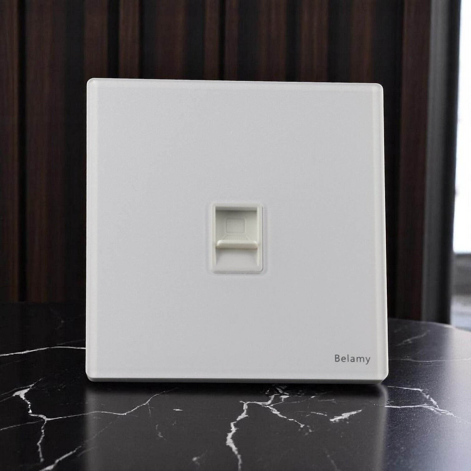 Picture of Belamy White Internet Socket | BE-158-SW-White