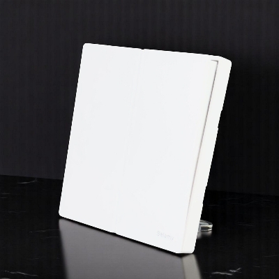 Picture of Belamy White 2 Gang 1 Way Switch | BE-148-SW-White