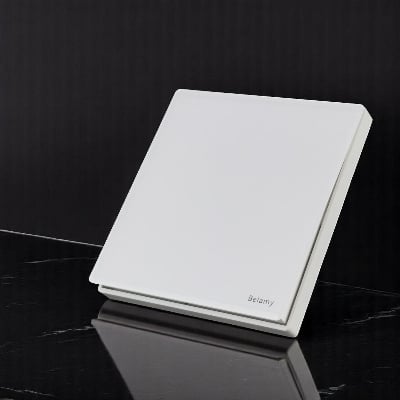 Picture of Qulik White 1 Gang 1 Way Switch | BE-147-SW-White