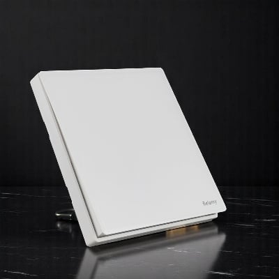 Picture of Qulik White 1 Gang 1 Way Switch | BE-147-SW-White