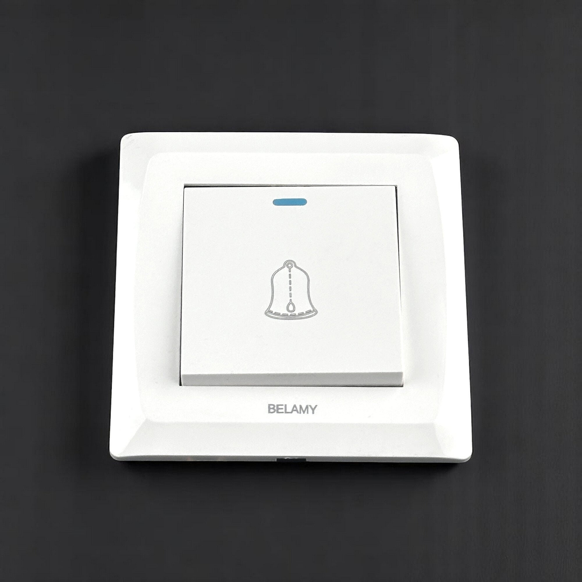 Picture of Belamy White Door Bell | BE-117-SW-White