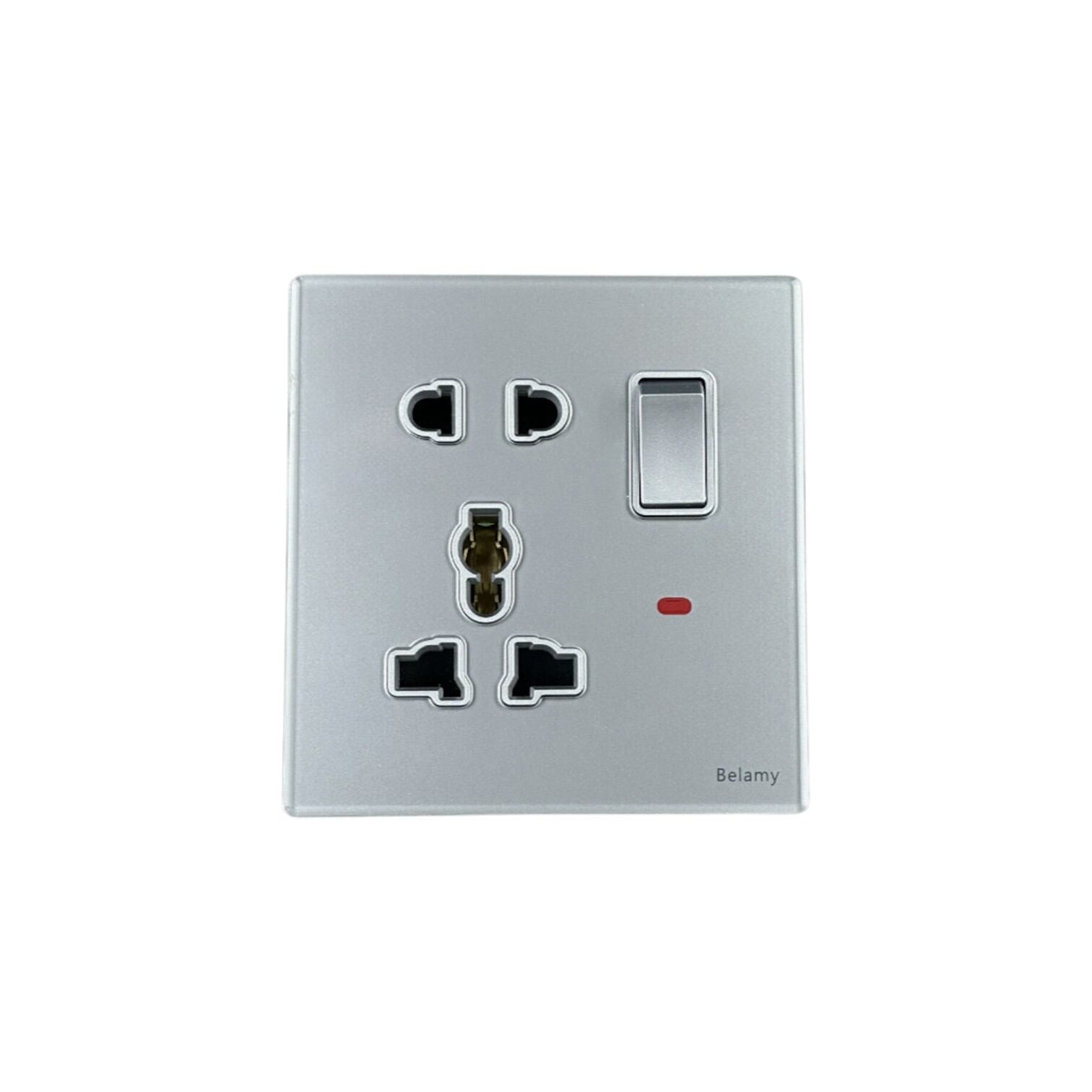 Picture of Belamy Sky Grey 1 Gang 5-PIN Socket | BE-102-SW-Sky Grey