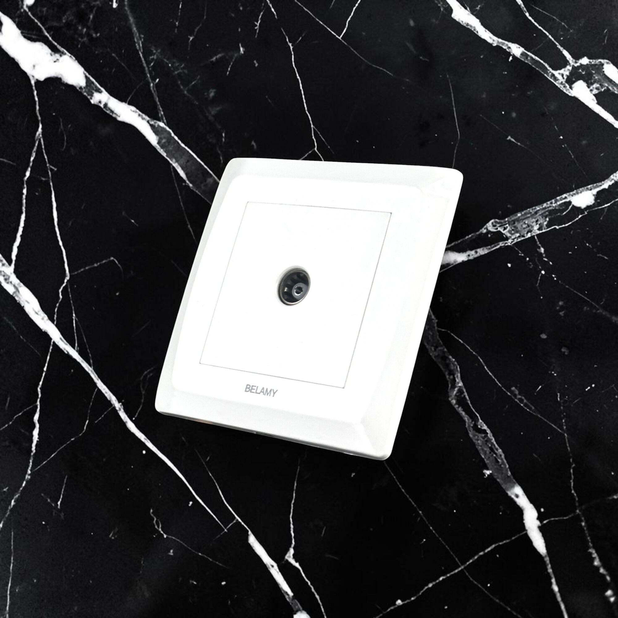 Picture of Belamy White Tv Socket | BE-116-SW-White