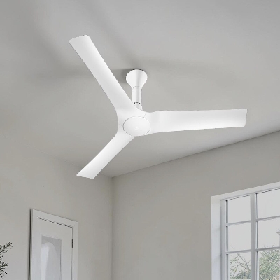 Picture of Atomberg Aris Gladius Smart 1200mm Ceiling Fan with IoT & Remote (Marble White) | AT-166-Marble White