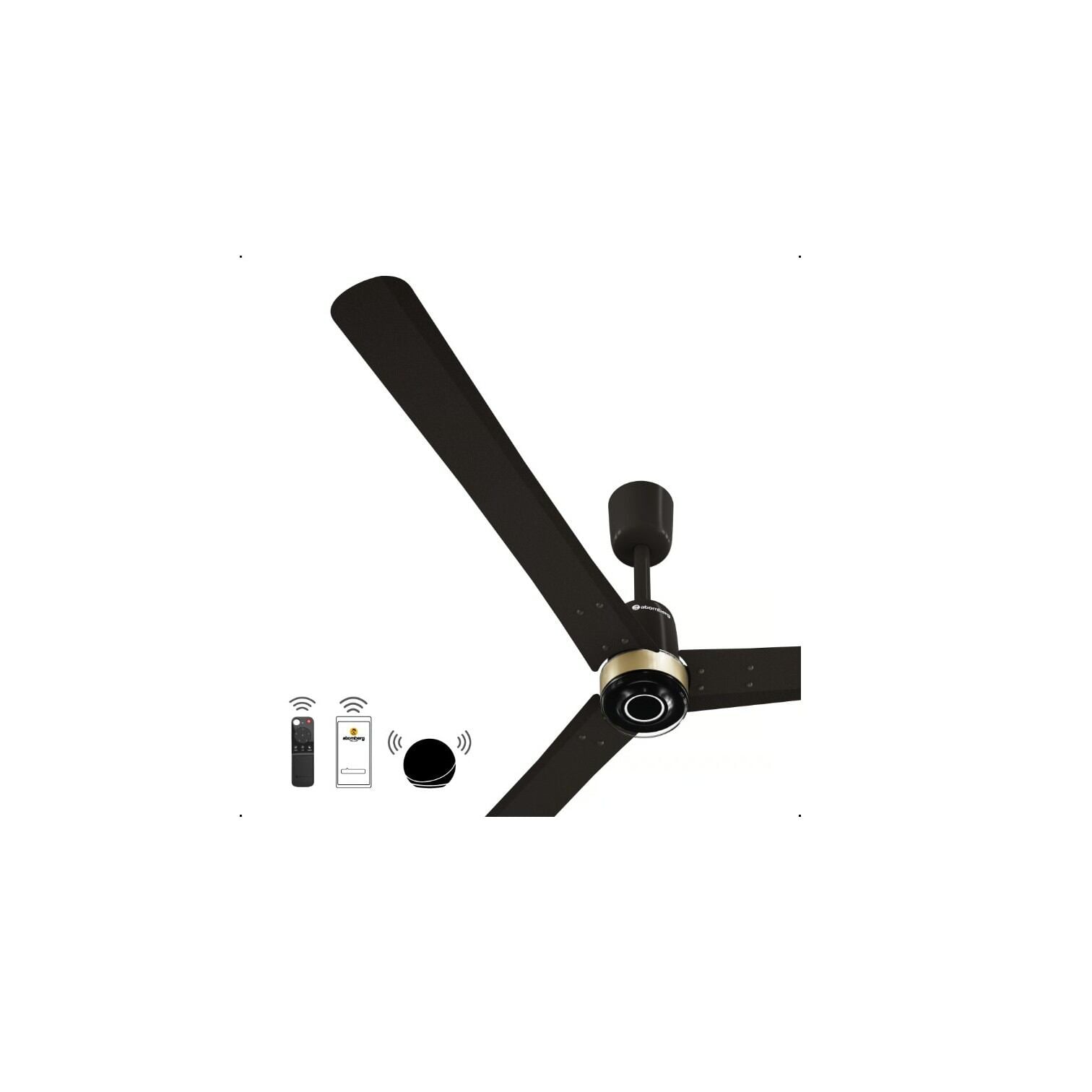 Picture of Atomberg Renesa Elite Smart 1400mm BLDC Ceiling Fan with Remote Control (Earth Brown) | AT- 152-Earth Brown