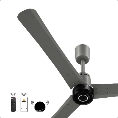 Picture of Atomberg Renesa Elite Smart 1400mm BLDC Ceiling Fan with Remote Control (Sand Grey) | AT-153-Sand Grey