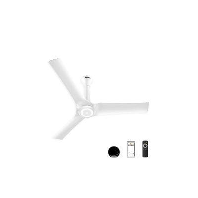 Picture of Atomberg Aris Starlight Smart 1400mm BLDC Ceiling Fan with IoT & Remote Control (Marble White) | AT-167-Marble White