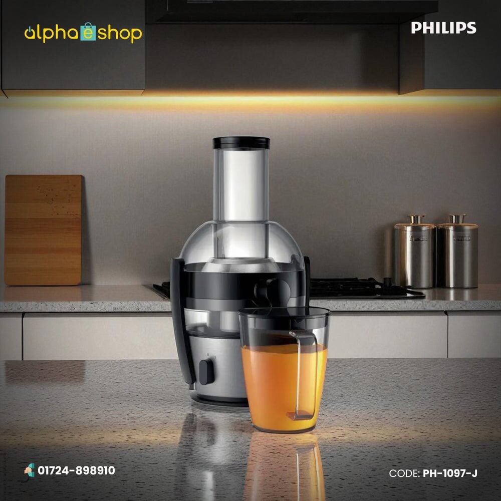 Picture of Philips HR1863/00 Viva Collection Juicer 700 Watt PH-1097-J Free Delivery-Black