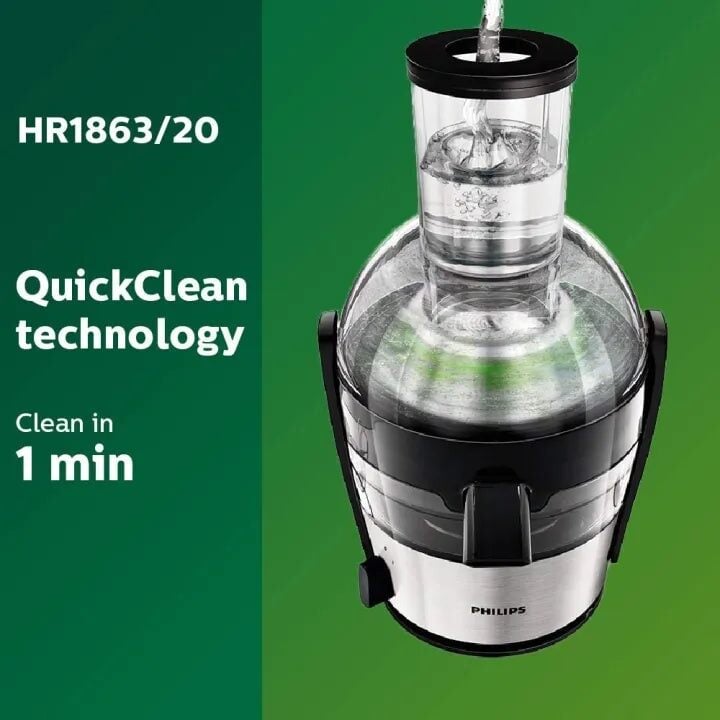 Picture of Philips HR1863/00 Viva Collection Juicer 700 Watt PH-1097-J Free Delivery-Black