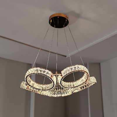 Picture of Qulik Modern Chandelier LED Light (French Gold)- (QL-D8888-700-5-FGD)-French Gold
