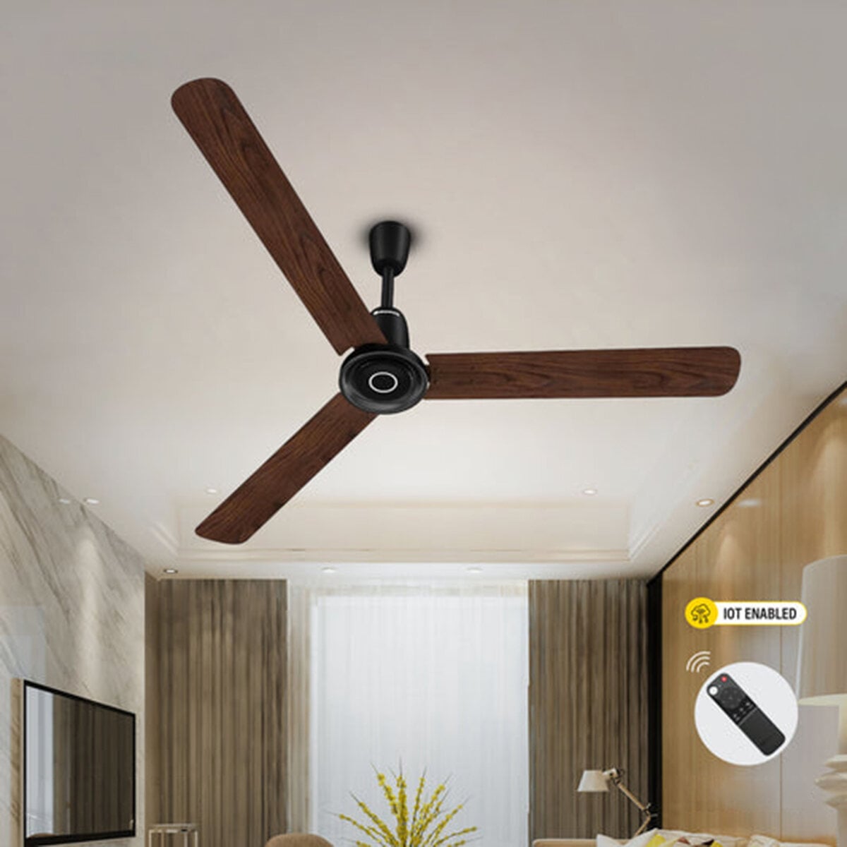 Picture of Atomberg Studio Nexus Smart 1400mm BLDC Ceiling Fan With IoT & Remote Control | AT-147 | Free Delivery