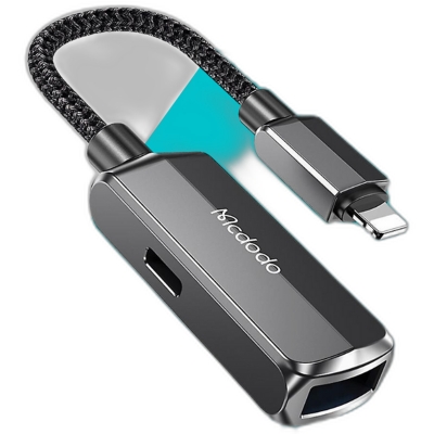 Picture of MCDODO CA-2690 2 IN 1 LIGHTNING TO USB-A 3.0+ LIGHTNING CONVERTER