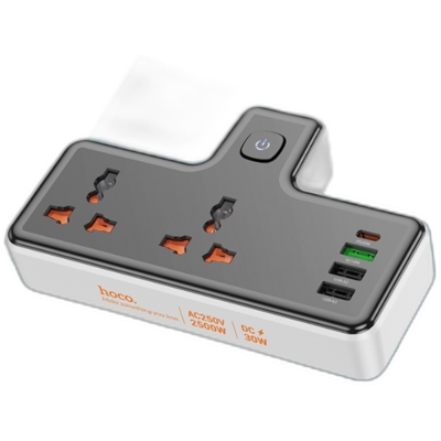Picture of Hoco AC12A 30W 1C3A Power Strip (2500W -