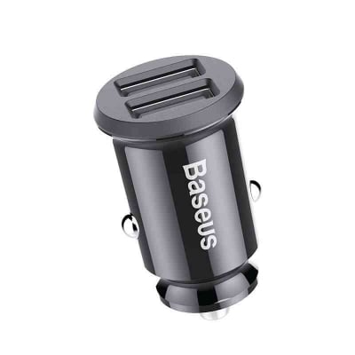 Picture of Baseus Grain Series Dual‑USB Car Charger (CCALL‑ML01)