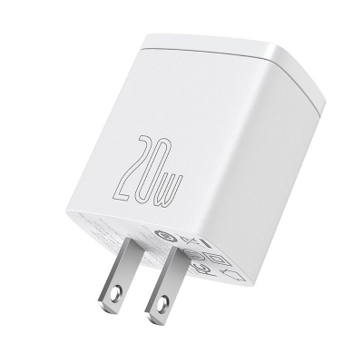 Picture of Baseus 20W USB Charger PD3.0 QC4.0 Fast Charging USB Type C Charger Portable Dual USB Port Phone Charger For iPhone 14 13 Pro Max 12 Pro Max 11 Mini 8 Plus