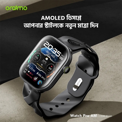 Picture of oraimo Watch Pro AM OSW‑811H (Smart Watch, 1.85" AMOLED, IP68)