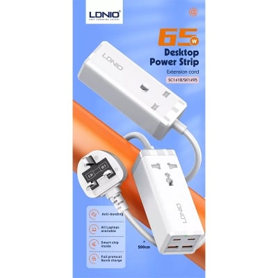 Picture of LDNIO SC1418 65W Desktop Power Strip & Power Socket