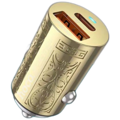Picture of Hoco DZ22 PD 30W Metal Dual Port Mini Car Charger