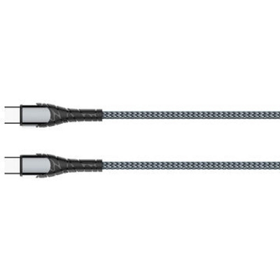 Picture of LDNIO TYPE C TO TYPE C PD USB CABLE OUTPUT 65W LC101 LC102 1M GREY