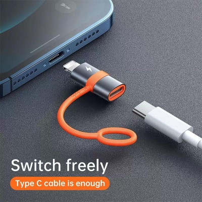 Picture of MCDODO OT-0510 Type-C To Lightning 36W PD Fast Charging Adapter - Grey