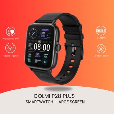 Picture of COLMI P28 Plus Bluetooth Answer Call Smart Watch Men IP67 waterproof Women Dial Call Smartwatch GTS3 GTS 3 for Android iOS Phone