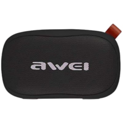 Picture of Awei Y900 Mini Portable Wireless Bluetooth Speaker 4.5W Noise Reduction Mic, Support TF Card/AUX - BLACK