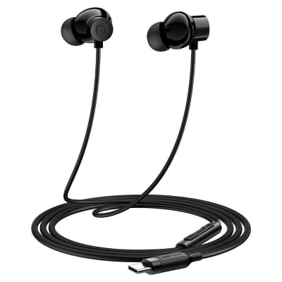 Picture of ACEFAST | L10 | USB-C Wired In-Ear Earphones with Mic | 13mm Dynamic Driver | 1.2m Silicone Cable | 16g Lightweight | ABS + Aluminum Build | CE/RoHS/FCC | Clear Bass & Calls | Type-C Earphone for Android & iPhone 15