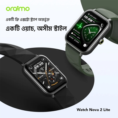 Picture of oraimo Watch Nova 2 Lite OSW‑814L (1.93" AMOLED Smartwatch, IP68)