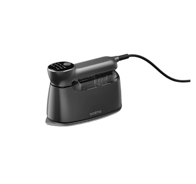 Picture of Oraimo SteamCore Lite (Model OEI‑201A) — a compact 2‑in‑1 steamer and iron.