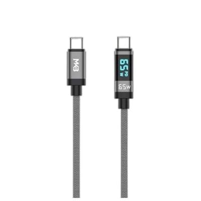 Picture of MKB C65D Type C To C 65W Braided Fast Charging Cable- -