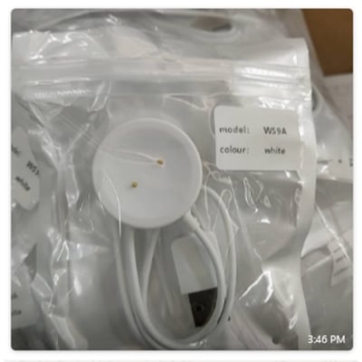 Picture of s9 ultra smartwatch charger