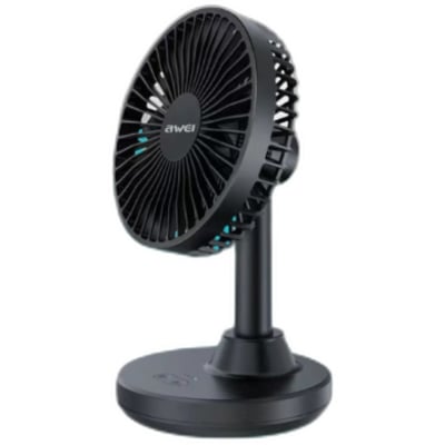 Picture of Awei F29 Mini Desktop Oscillating Rechargeable Fan-