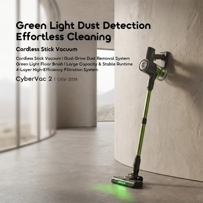 Picture of oraimo CyberVac 2 OSV‑201A (Cordless Stick Vacuum, 19KPa Suction)