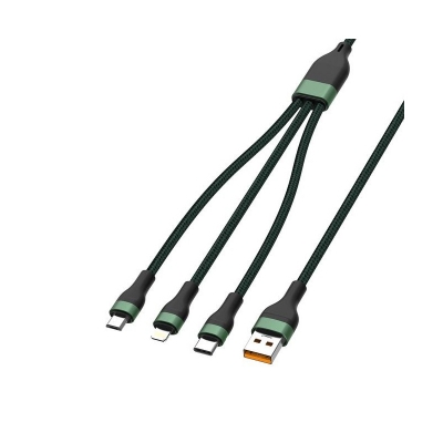 Picture of Foneng X78 3in1 USB to USB-C / Lightning / Micro USB Cable