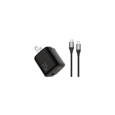 Picture of QCY CK02-MG Charger with Type-C to Type-C Cable - 20W