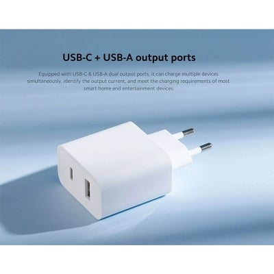Picture of Xiaomi Mi 33W Wall Charger (Type‑A + Type‑C)
