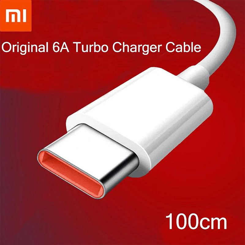 Picture of Xiaomi USB Type C Cable 6A Super Fast Charging Data Cable Durable TPE USB A To USBC Charge cable