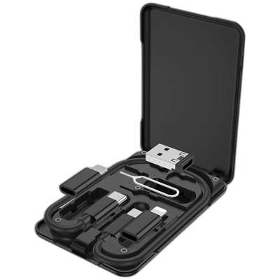 Picture of Hoco U86 Multifunctional 3 in 1 Treasure Charging Data Cable Storage Bag Case