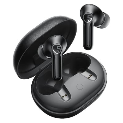 Picture of SoundPEATS T3 Pro Earbuds 35dB Active Noice Canceling BT5.4 True Wireless App Support Dual ENC Mic Multi Connection Bluetooth Earphones with ANC