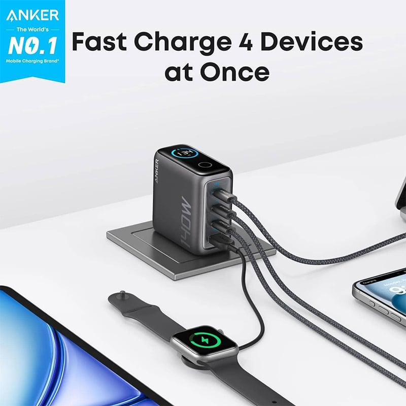 Picture of Anker Zolo Charger Cable Set (140W, 3C1A, PD3.1)