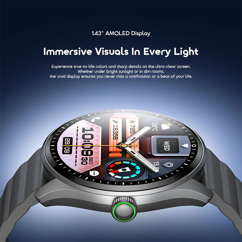 Picture of oraimo Watch Nova 2R Lite OSW‑824 (Smart Watch, 30‑Day Standby, AMOLED Display)