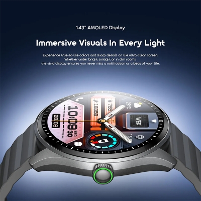 Picture of oraimo Watch Nova 2R Lite OSW‑824 (Smart Watch, 30‑Day Standby, AMOLED Display)