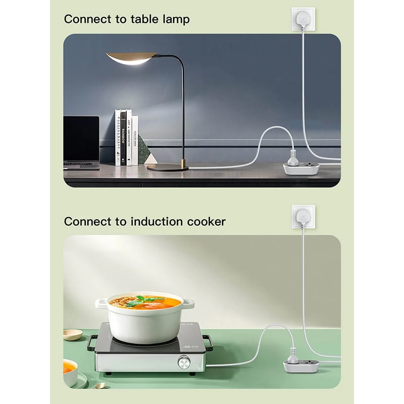 Picture of LDNIO SC2018 2 AC Outlet Universal Extension Power Socket (10M)