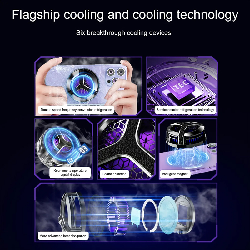 Picture of S9 Magnetic Smartphone cooling fan