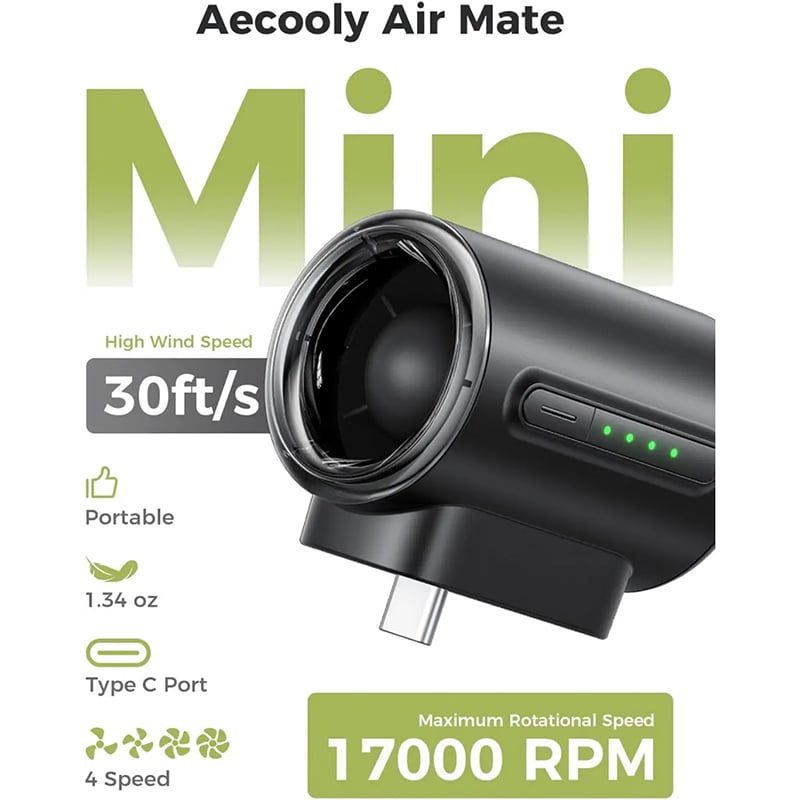 Picture of Aecooly Air Mate Powerful Type C Fan PK01-F1