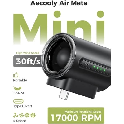 Picture of Aecooly Air Mate Powerful Type C Fan PK01-F1