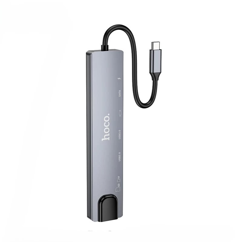 Picture of Hoco DUP09 8-in-1 Docking Hub Converter Adapter