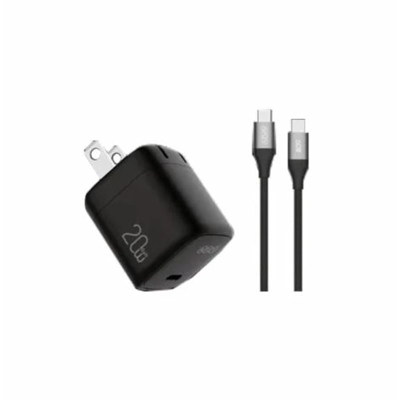 Picture of QCY CK03‑MG 20W Charger with Type‑C to Lightning Cable
