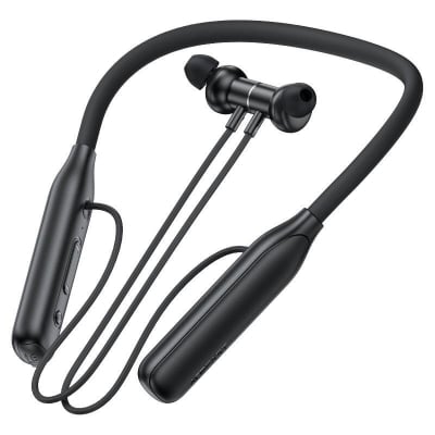 Picture of Acefast Wireless Neckband Earphones N4 /LED Digital Display /TF Card Support /130H Work Time